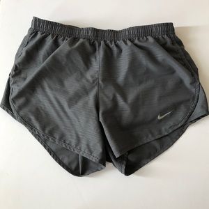 Nike GREY Dri-FIT Running Shorts (WOMEN)